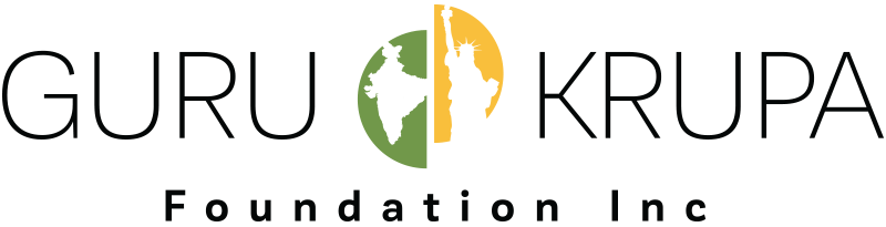 A green and yellow logo for the human foundation.